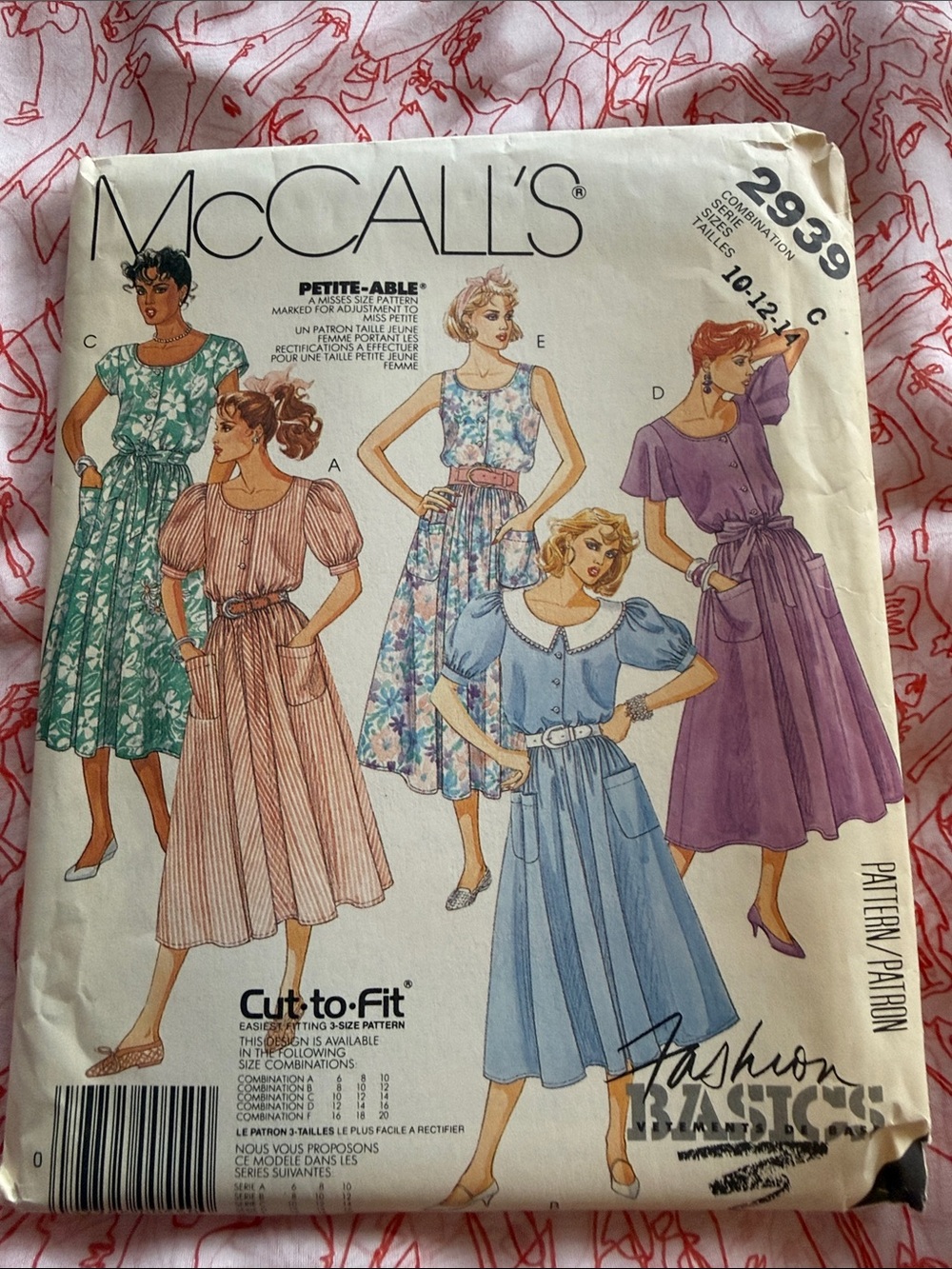 McCall’s #2939 dress pattern